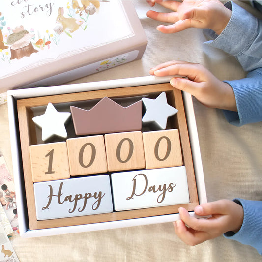 出産祝いにおすすめ ベビーギフト アニバーサリーつみき coccole story 木製 知育玩具