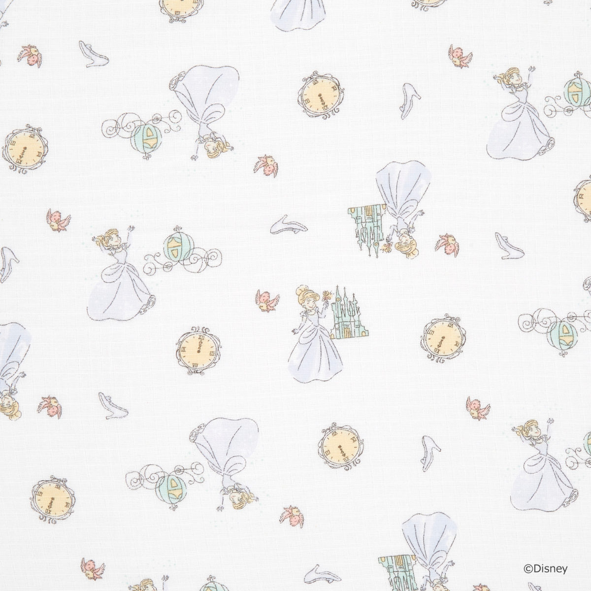 aden + anais essentials エイデンアンドアネイ エッセンシャルズ おくるみスワドル ディズニープリンセス シンデレラ