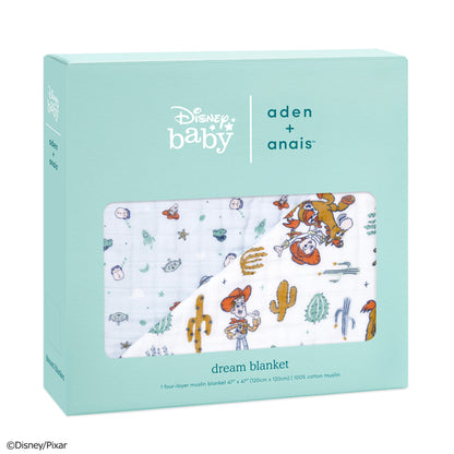出産祝いギフト ディズニー ベビーギフト aden + anais エイデンアンドアネイ オーガニックコットン100% モスリン ダブルガーゼ ブランケット トイストーリー ディズニーベビーコレクション