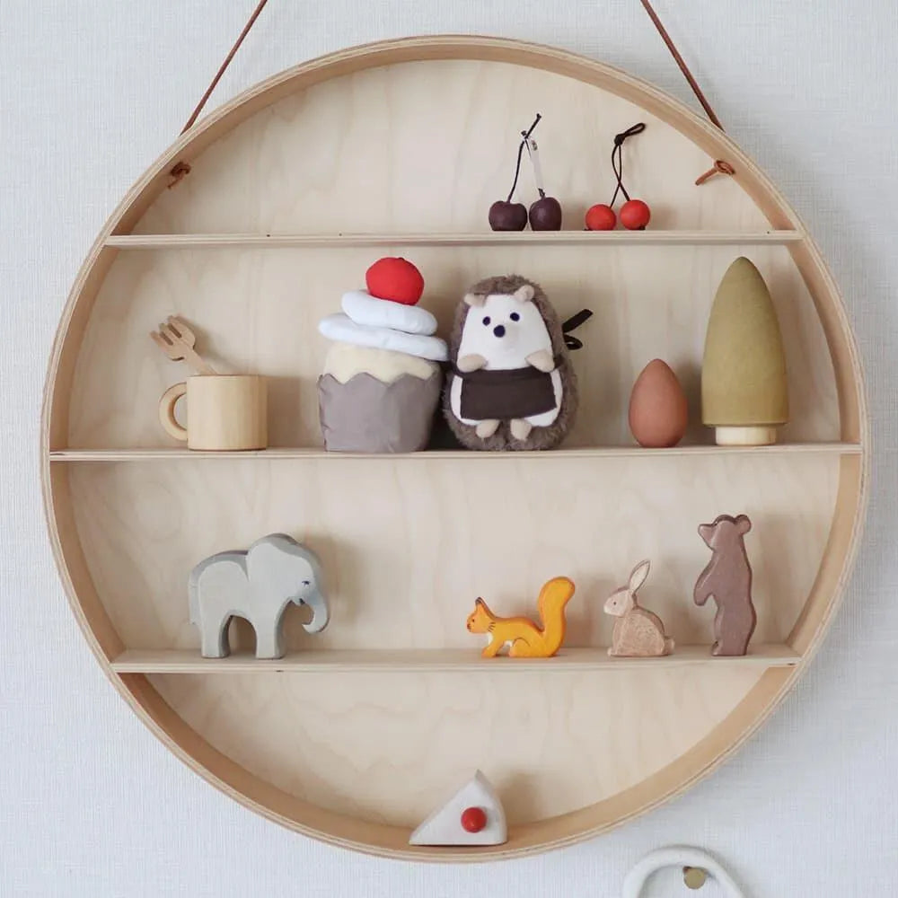 出産祝いにおすすめ ベビーギフト ぬいぐるみ ＋ 絵本 知育玩具セット えほんでごっこあそび 「はりねずみくんとカップケーキ」