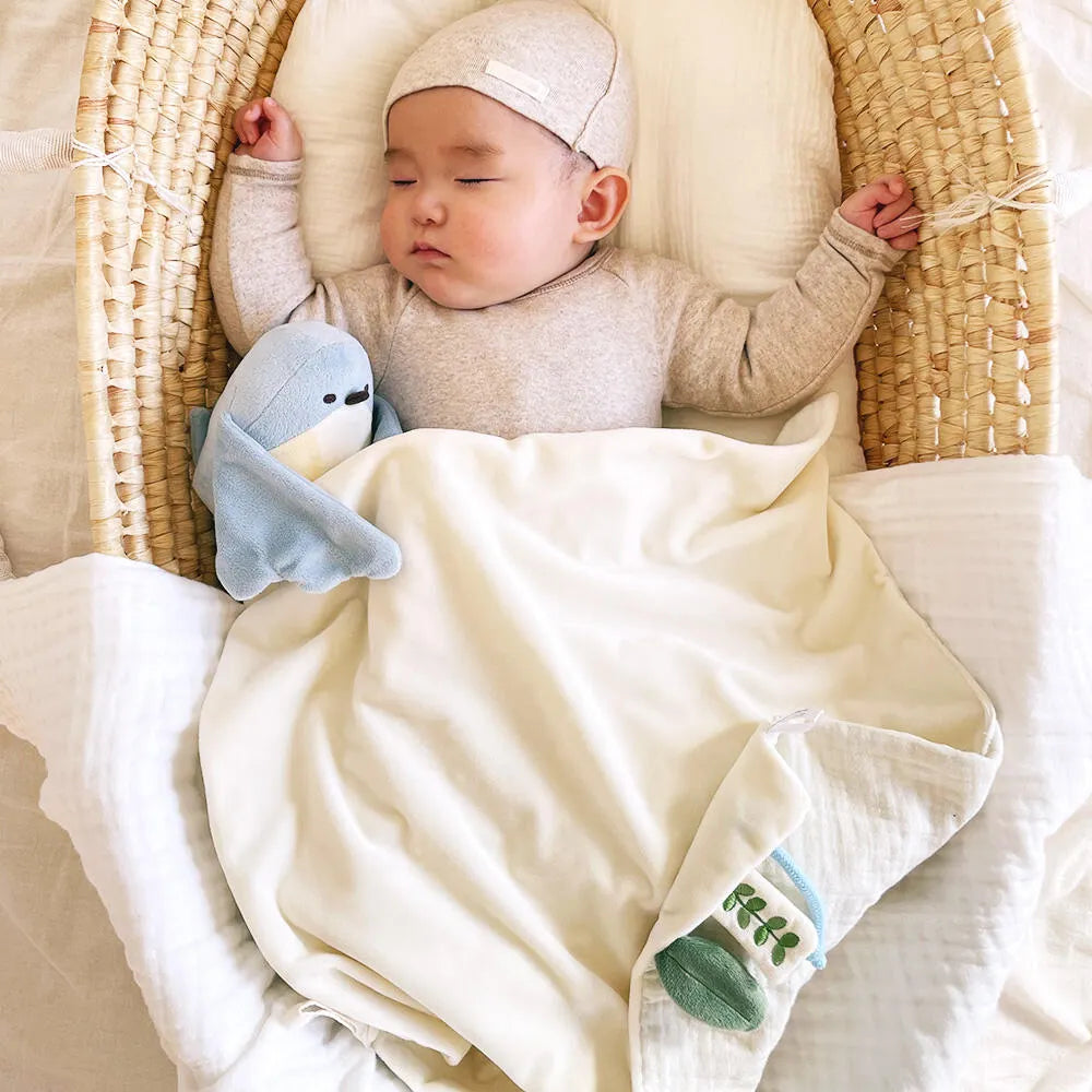 出産祝いにおすすめ ベビーギフト ぬいぐるみ付きブランケット ぬいけっと