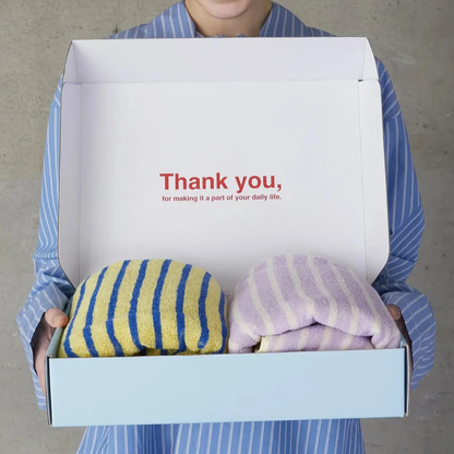 バスタオル ギフトセット シルク入り ストライプ柄 リバーシブル 2枚セット 新築祝い 結婚祝い 引越し祝い 内祝い