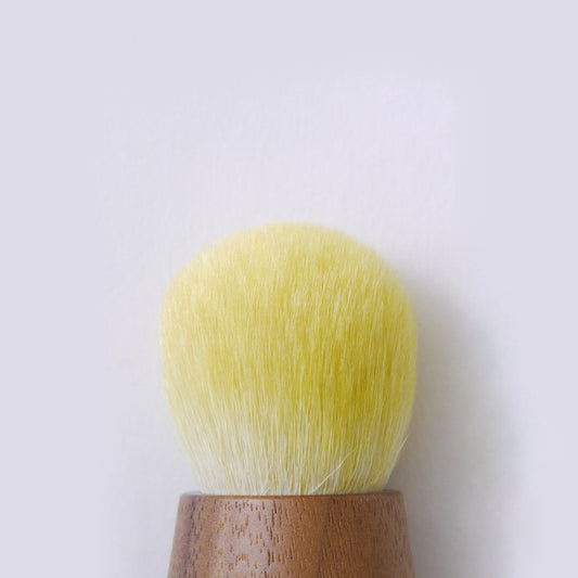 フェイスブラシ 晃祐堂 SOMELL GARDENシリーズ 日本製 熊野化粧筆 メイクブラシ 熊野筆証紙付 LEMON×WALNUT