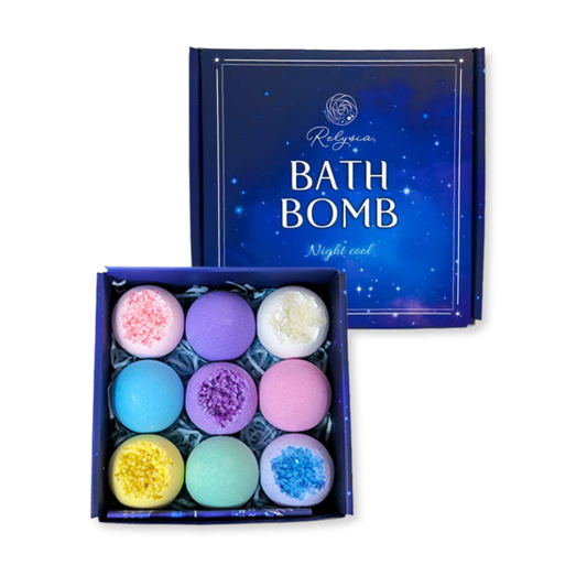 入浴剤ギフト Night cool バスボム 9個セット Relysia®