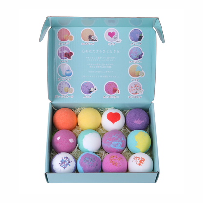 入浴剤ギフト バスボム 12個セット Relysia®