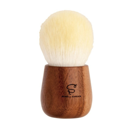 フェイスブラシ 晃祐堂 SOMELL GARDENシリーズ 日本製 熊野化粧筆 メイクブラシ 熊野筆証紙付 LEMON×WALNUT